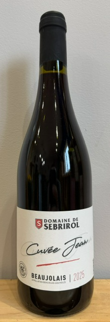 Beaujolais Rouge 2025 Cuvée Jean