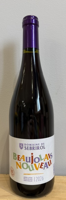Beaujolais Rouge Nouveau 2026